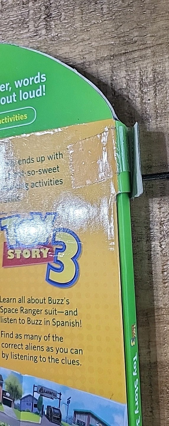 LeapFrog Tag Disney Pixar Toy Story 3 Together Again Activity StoryBook New