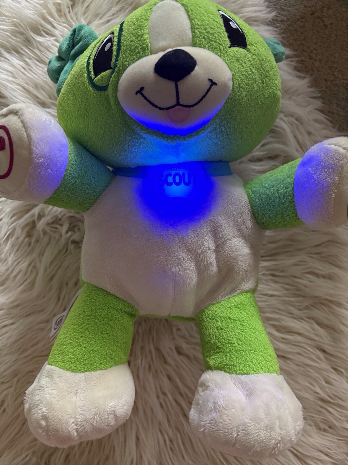 Leapfrog My Pal Scout Plush Puppy Learning Interactive Toy Music Phonics Baby