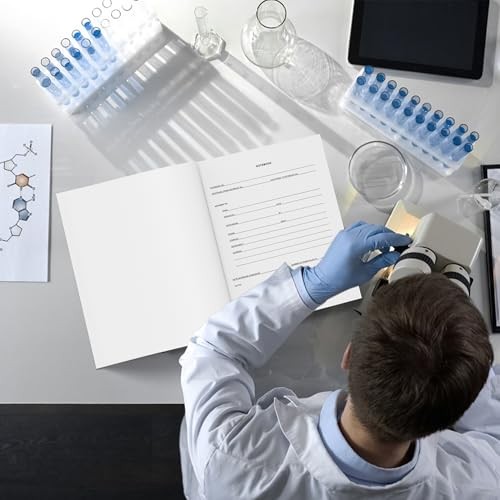 Chemistry Lab Notebook 8.5×11 Inches for Science Students – Chemistry Notebook