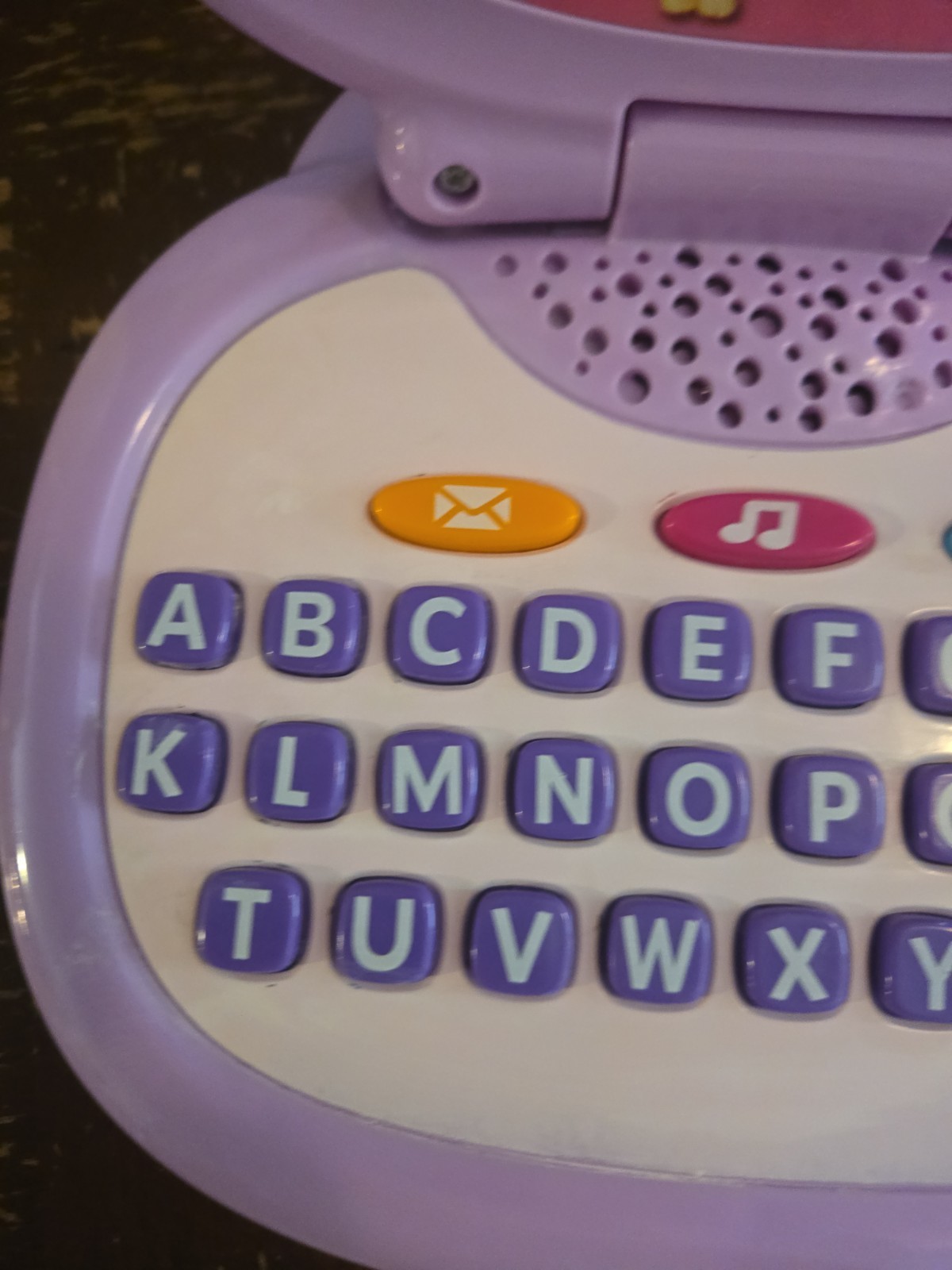 Leap Frog My Own Leaptop Laptop 2010 Purple Pink Tested Works Great