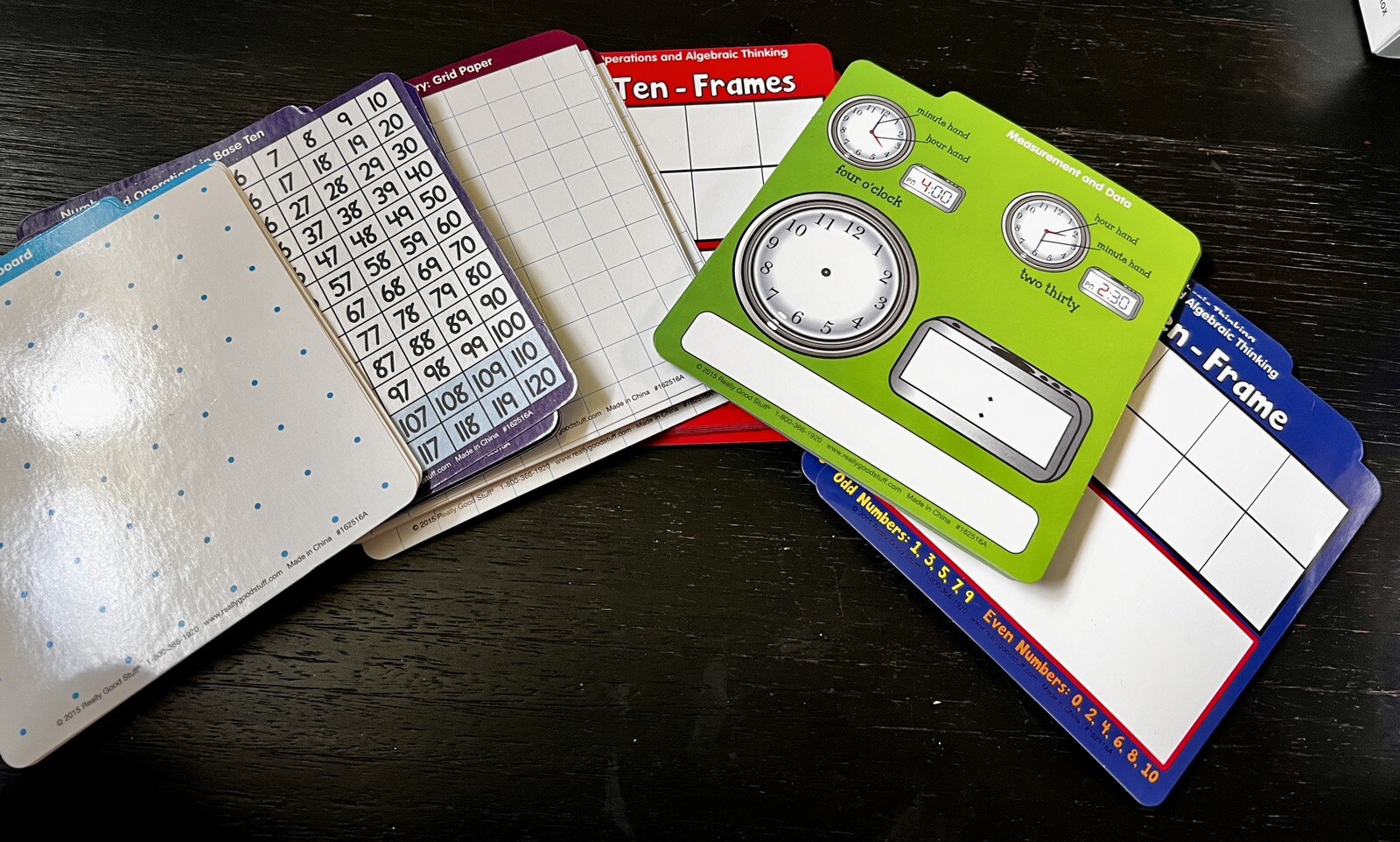 Really Good Stuff Desktop Buddies Math K-1