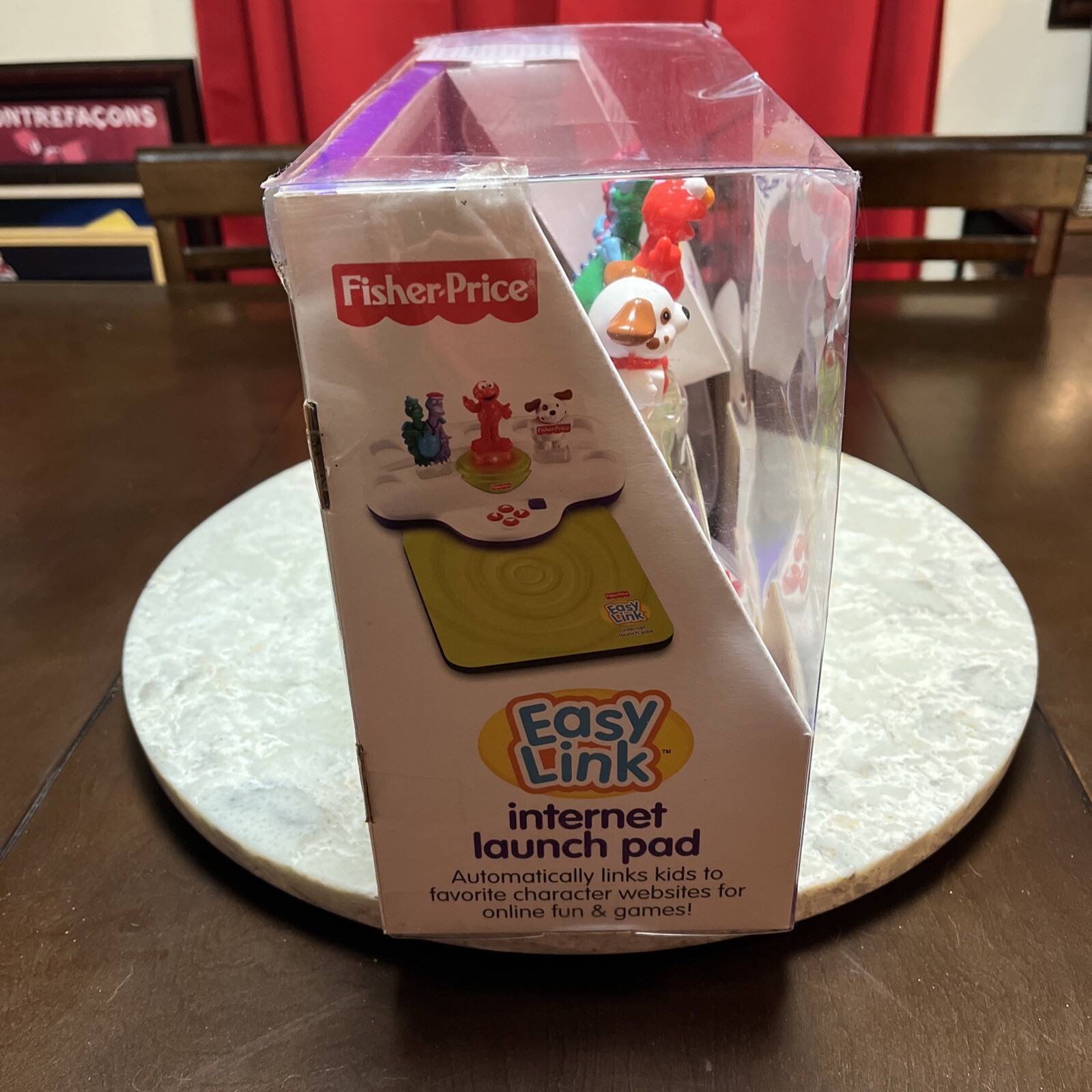 2007 Fisher-Price “EASY LINK” (INTERNET LAUNCH PAD) Elmo & Dragon Tales Computer