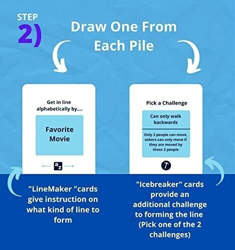 Icebreaker Linemaker – Social Skills Games – team building classroom work camp
