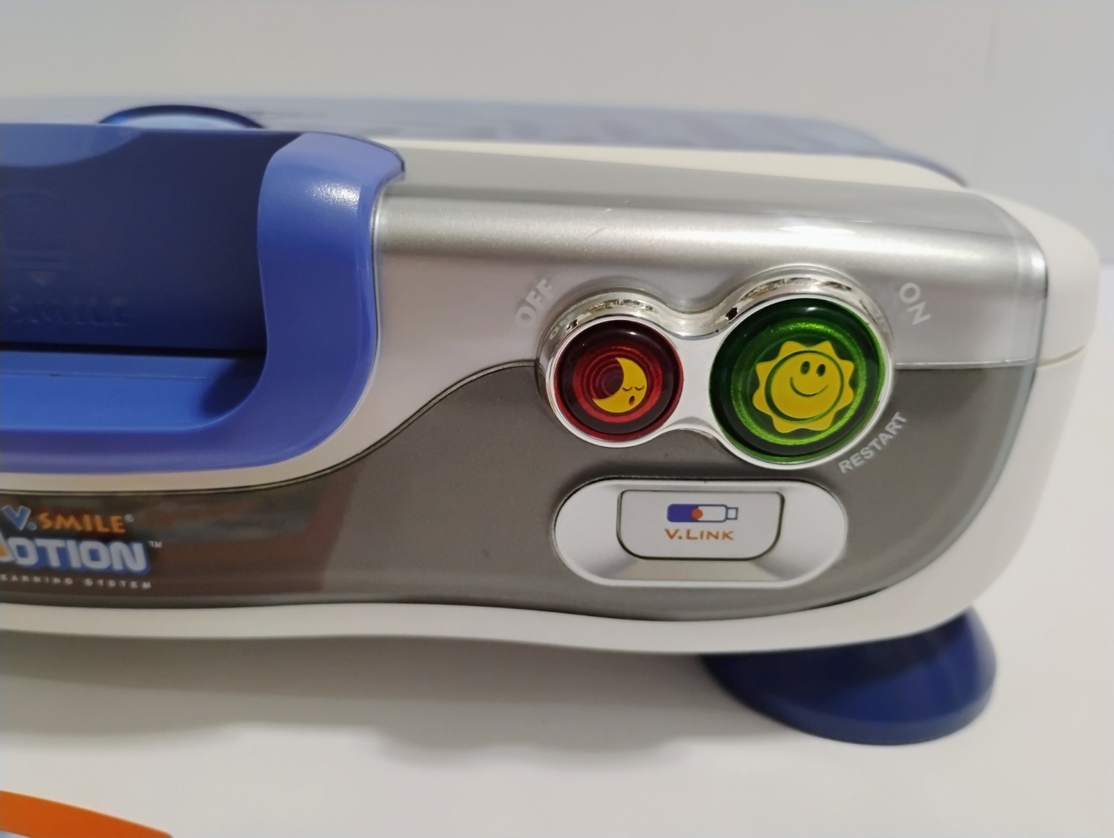 Vintage VTech VSmile V-Motion Active Learning System & Cartridge Set WORKS