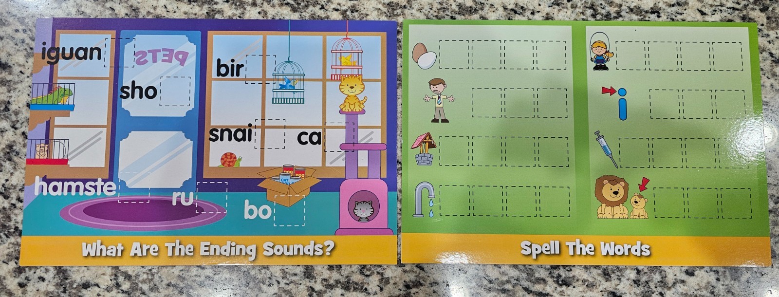 Oriental Trading Magnetic Phonics Word Building Activity Set