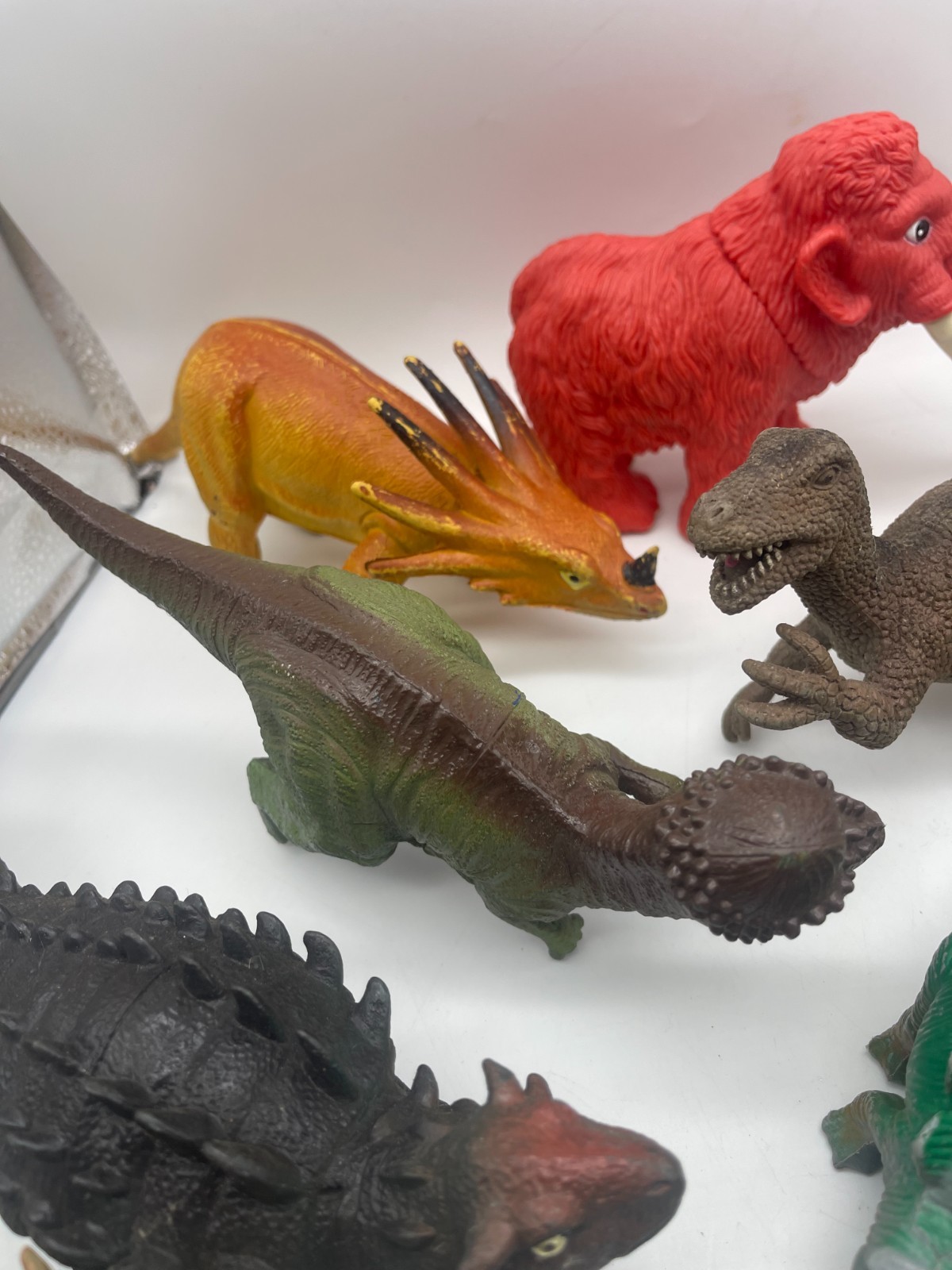 Dinosaur Mixed Toy Lot Miniature Plastic Figures 4″ – 9″ Lot of 20 Free Shipping