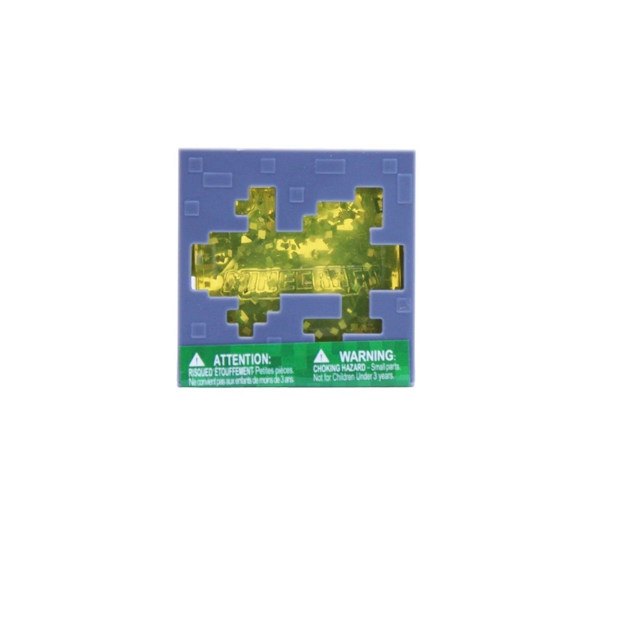 Minecraft Jelly Cube, Novelty Fidget Toy, Collectable(1 Piece, Color May Vary)