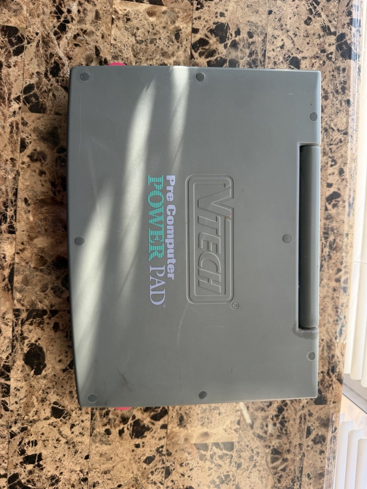 Vtech Pre Computer Power Pad Vintage Educational Laptop + Manual TESTED