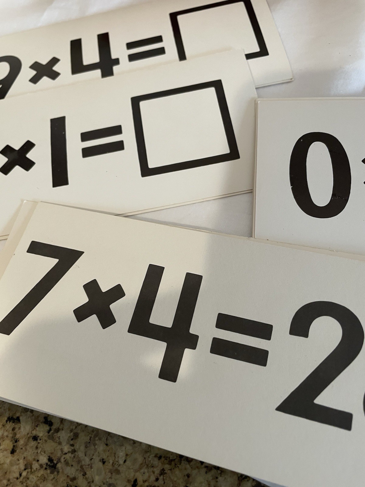 Vintage Media Materials Multiplication Flash Cards – Set Of 100 Educational Math
