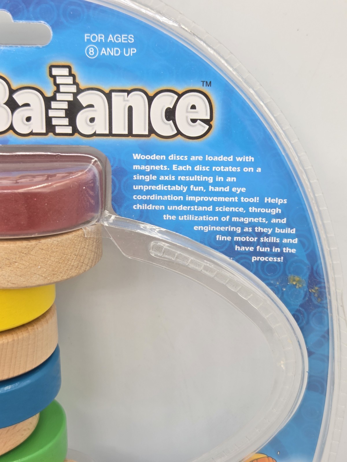New True Balance STEM Coordination Excite Multi Motor Skill Game Handheld Wooden