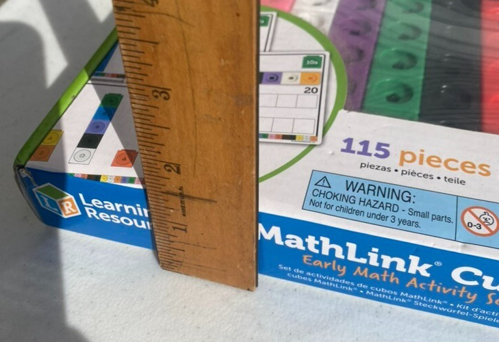 Learning Resources MathLink Cubes Early Math Activity Set – 115 Pieces-ages 4+