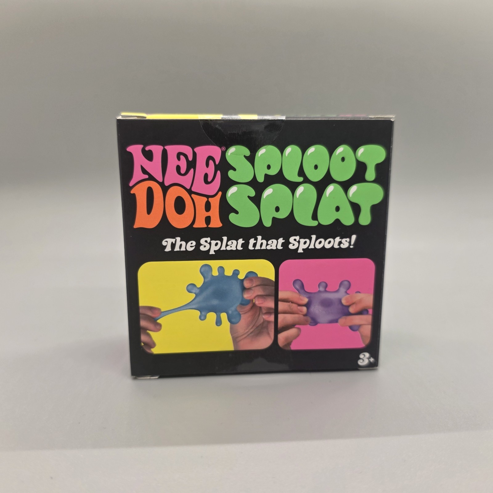 Nee Doh Sploot Splat BLUE Tactile Squeeze Toy for Ages 3 and Up