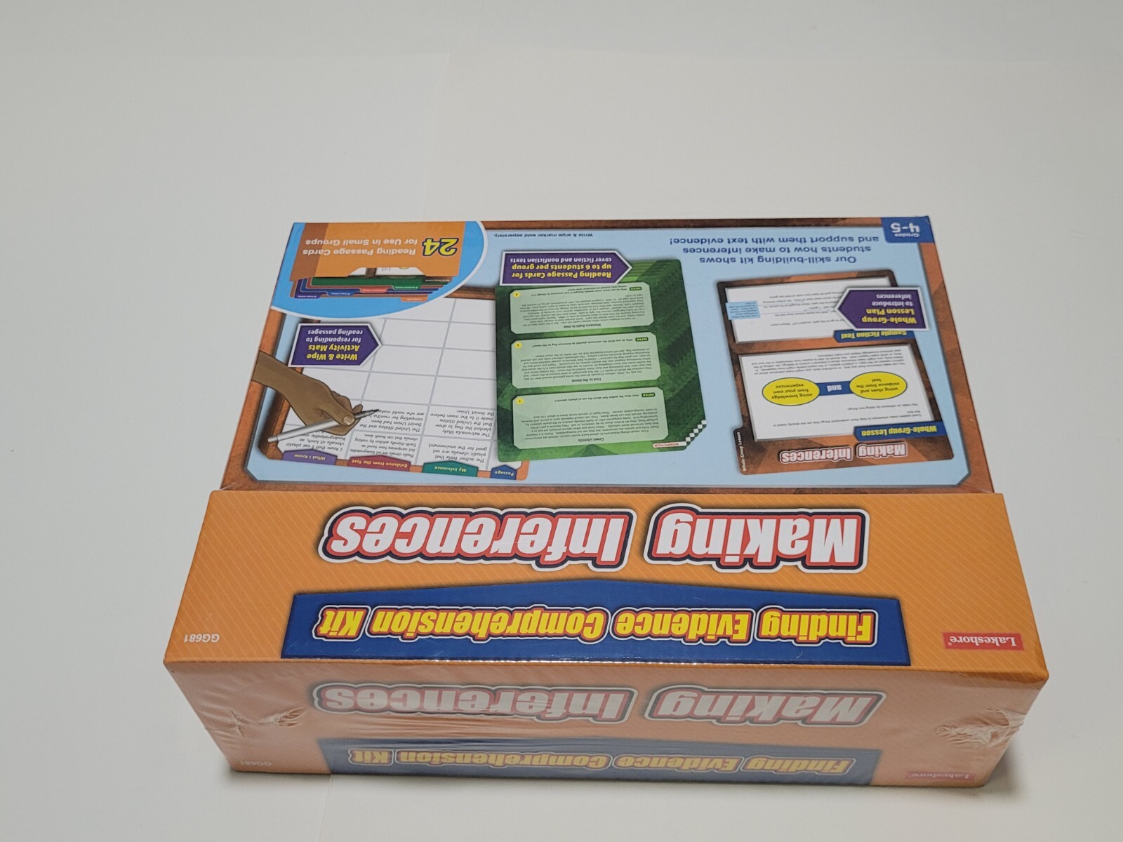 Lakeshore Finding Evidence Comprehension Kit “Making Inferences” Grades 4-5 NEW