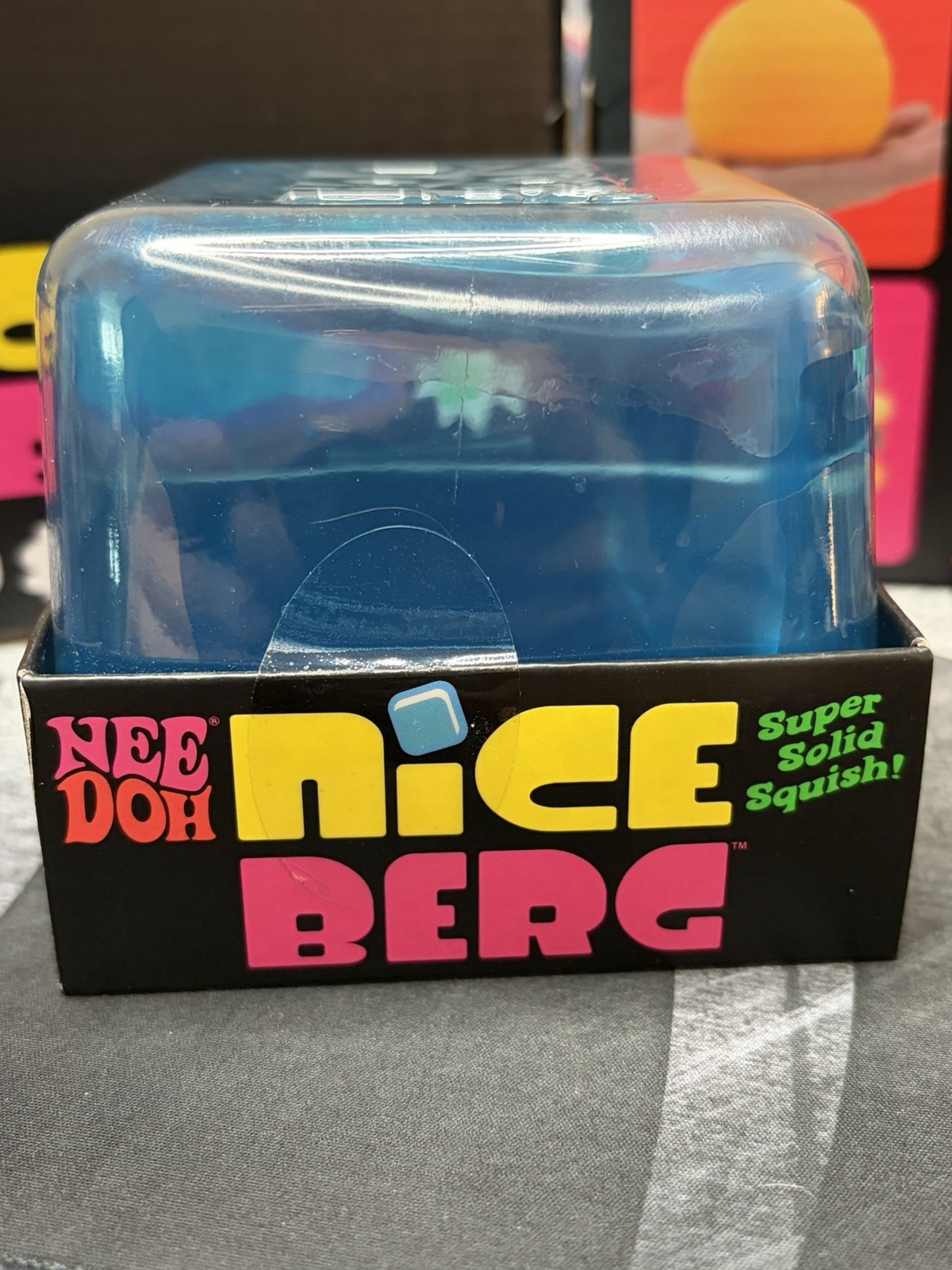 🧊🔥Genuine Original Needoh XL Nice Berg! Blue 🔥🧊Same Day Shipping US Seller !