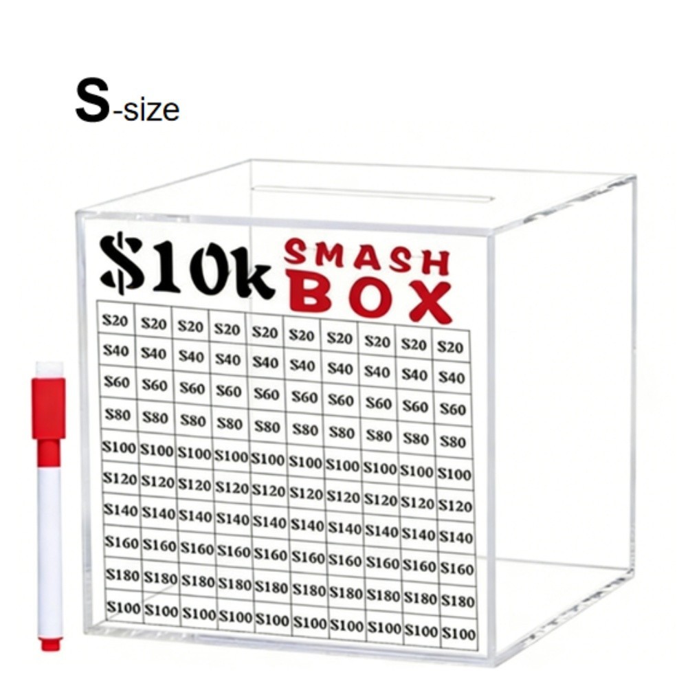 For Home Savings Jar Money Storage Home Office Use One-way Slot Design