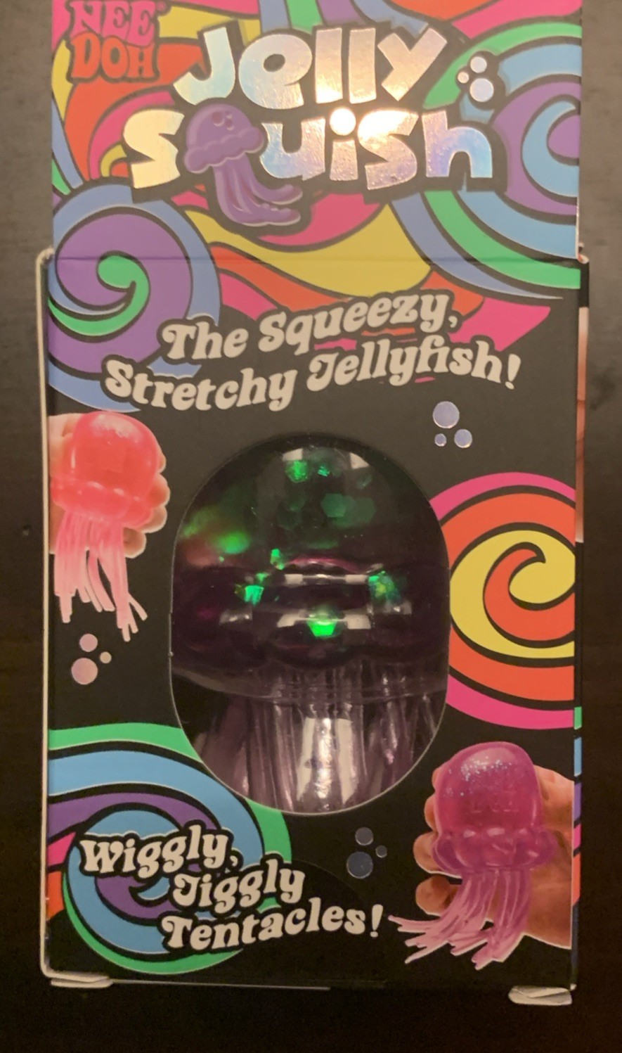 Authentic NeeDoh PURPLE Jelly Squish Jellyfish Fidget Sensory Toy Schylling