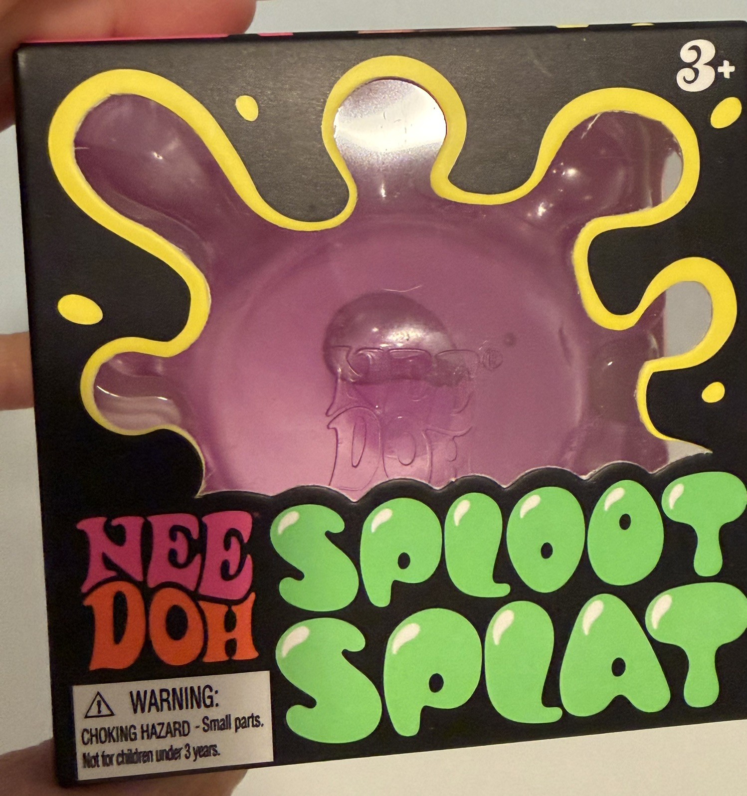 NeeDoh Sploot Splat TikTok Viral Squishy 🔥 Pink Sensory Fidget Toy NEW In Box
