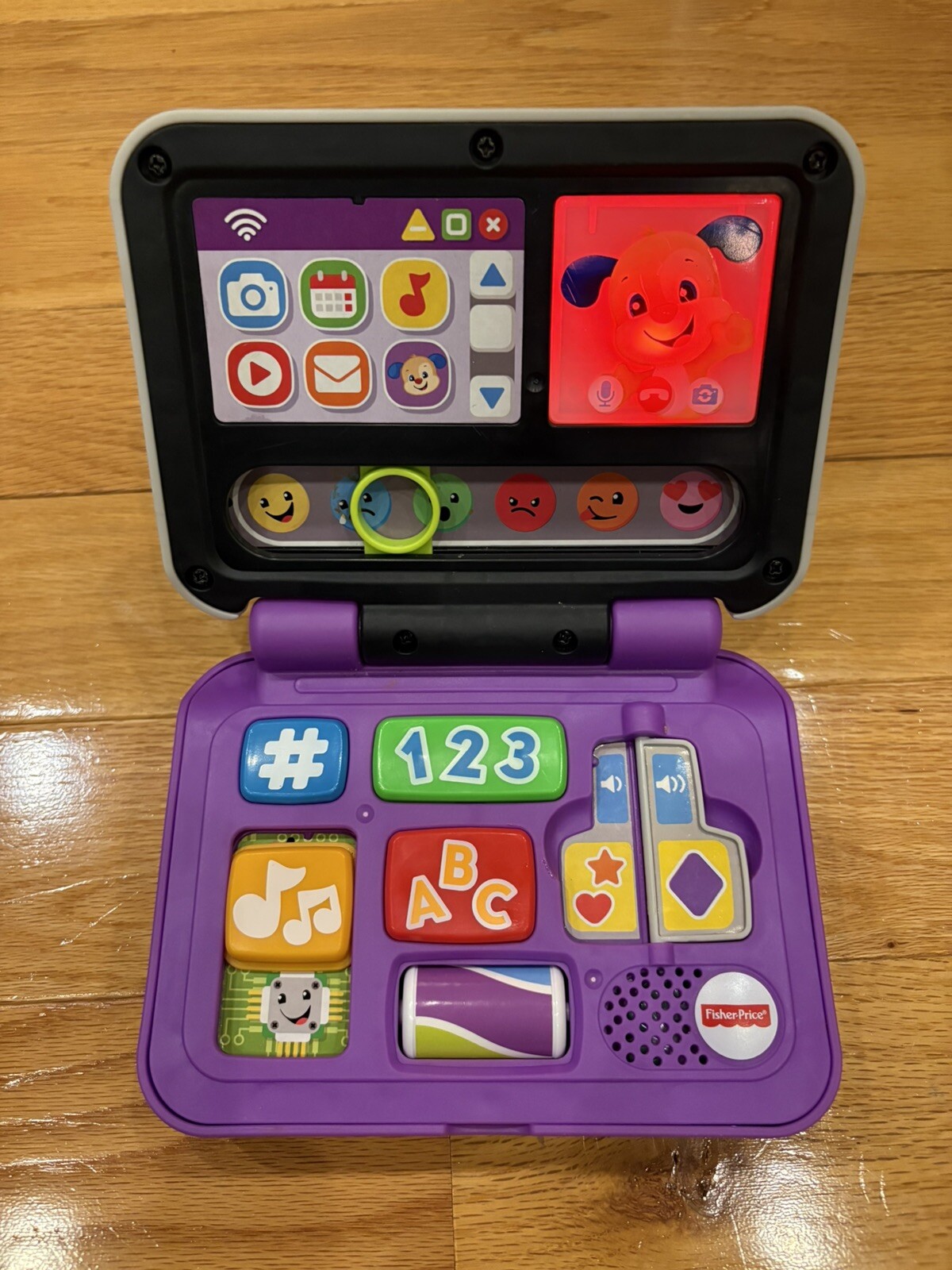 Fisher-Price Laugh & Learn Click & Learn Laptop Interactive Baby Toy 6-36 months