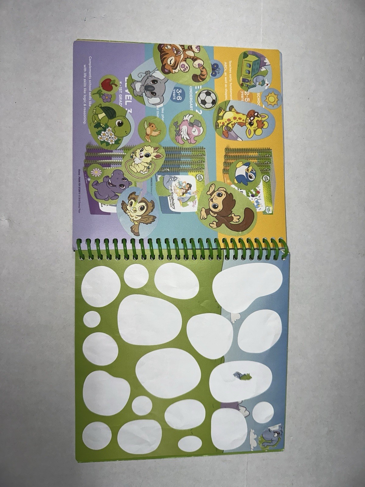 LeapFrog LeapStart Learning Friends 200 Words English & Español Book