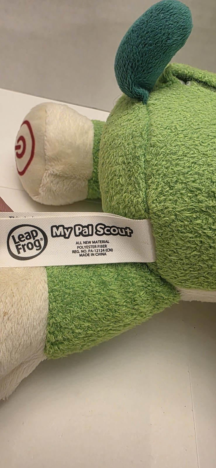 Leap Frog Interactive Learning My Pal Scout Plush Talking Puppy Dog WORKS EUC