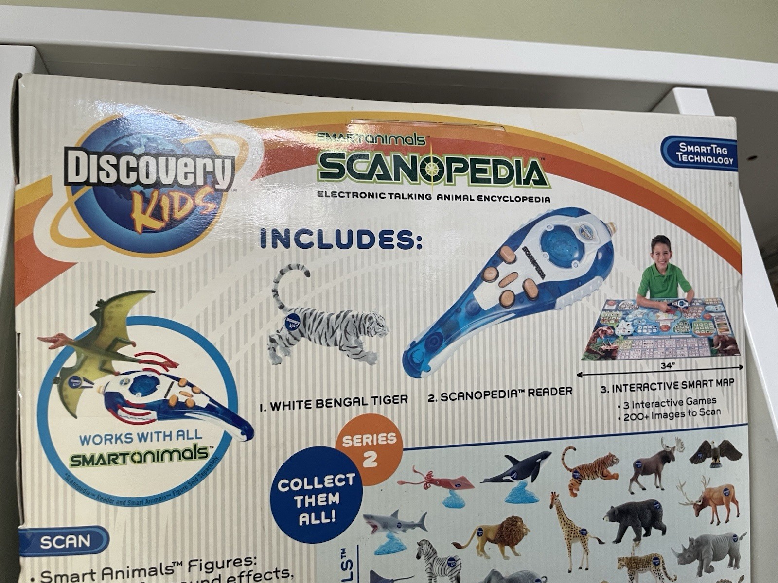 Discovery Kids Scanopedia Electronic Talking Animal Encyclopedia Learning System