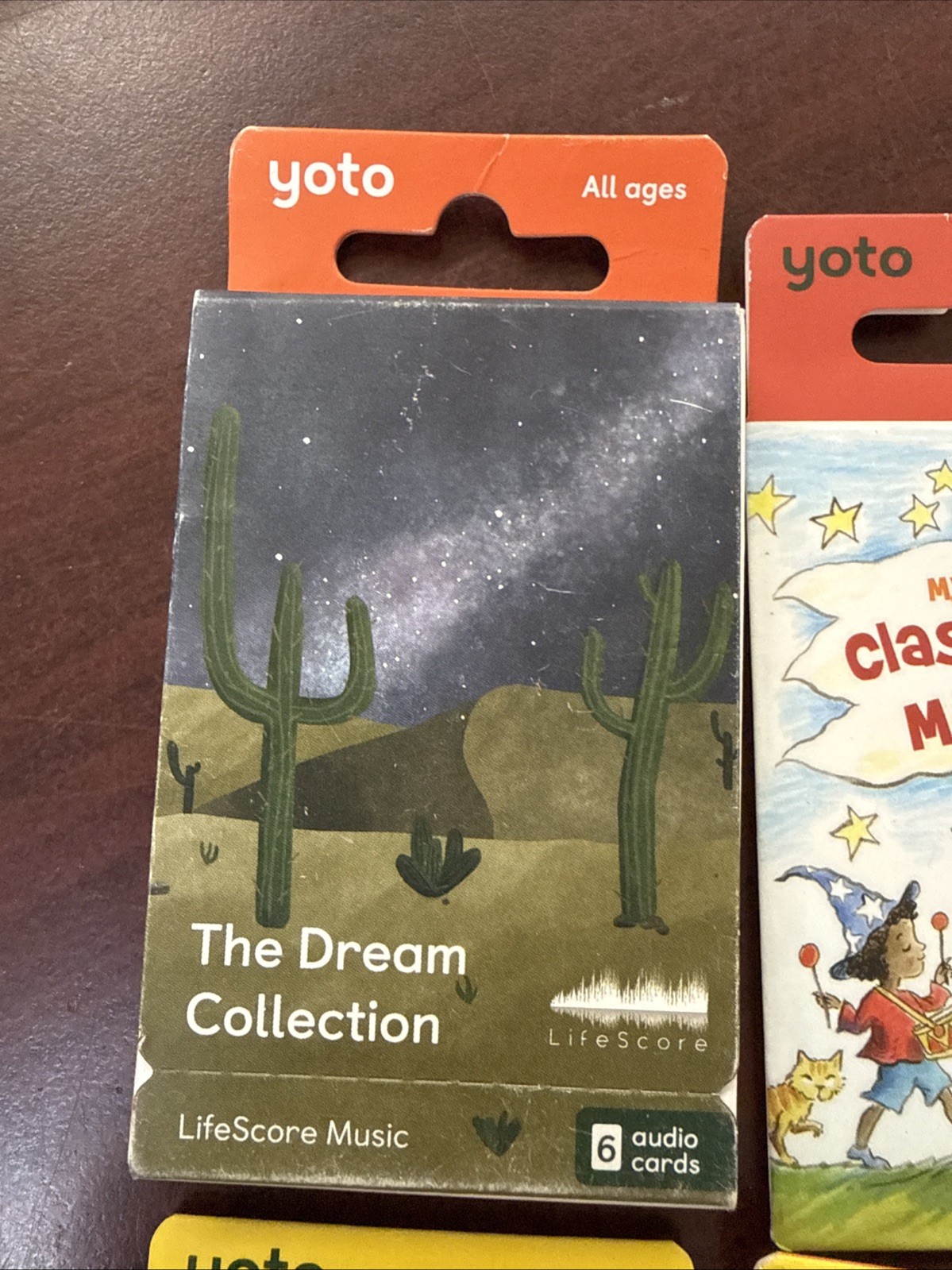 Yoto Card Bundle Of 4 – The Dream, Classical Music,Narwhalicorn,Pixar