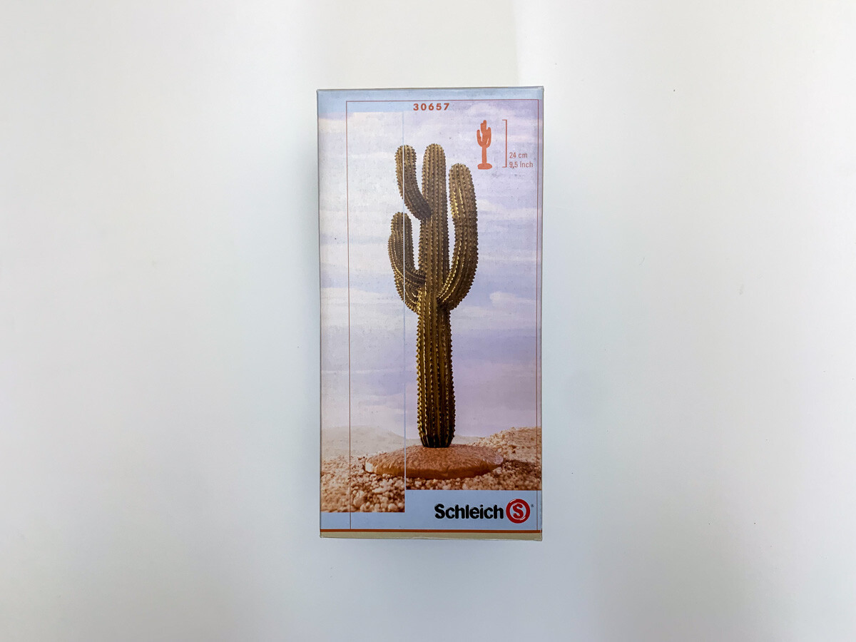 Schleich 30657 Cactus Wild West Modeling Landscape Desert New Sealed NIB