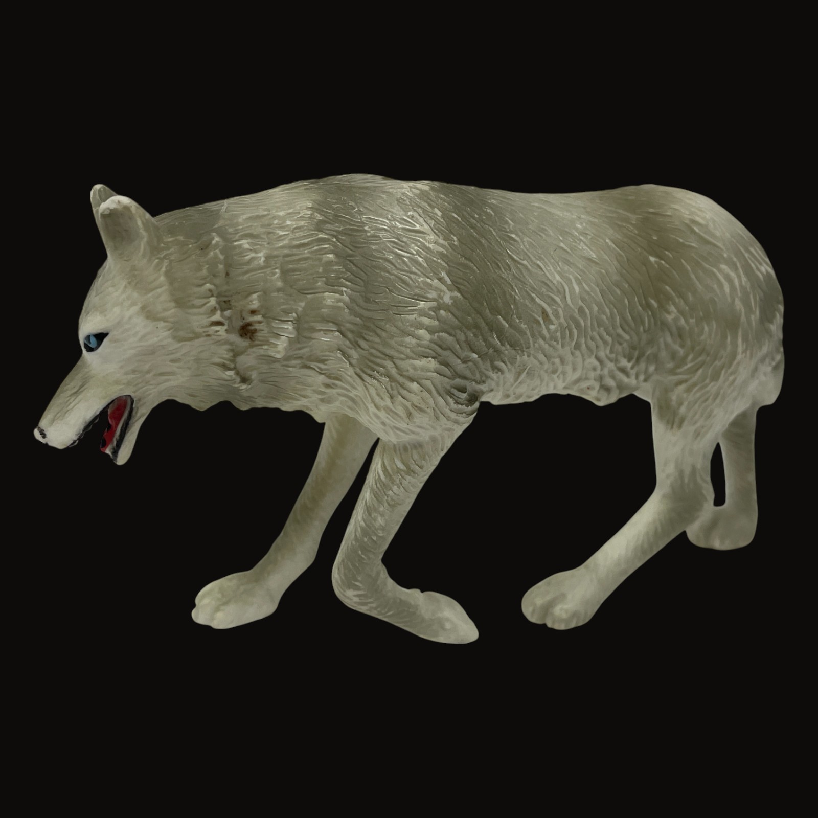 Bullyland Gray Wolf Figure 09012 Realistic Wildlife Animal Toy