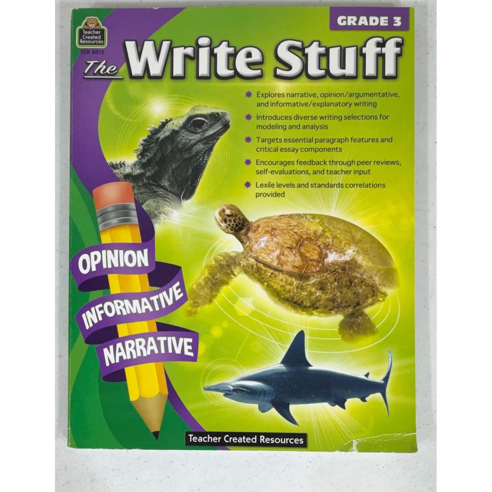 3rd Grade Workbook Lot 8pc Math Grammar Writing Spelling Scholastic School Zone