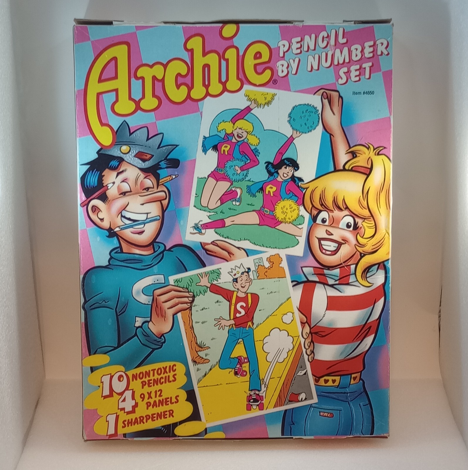 1987 Archie Comics Pencil by Number Set Complete Unused