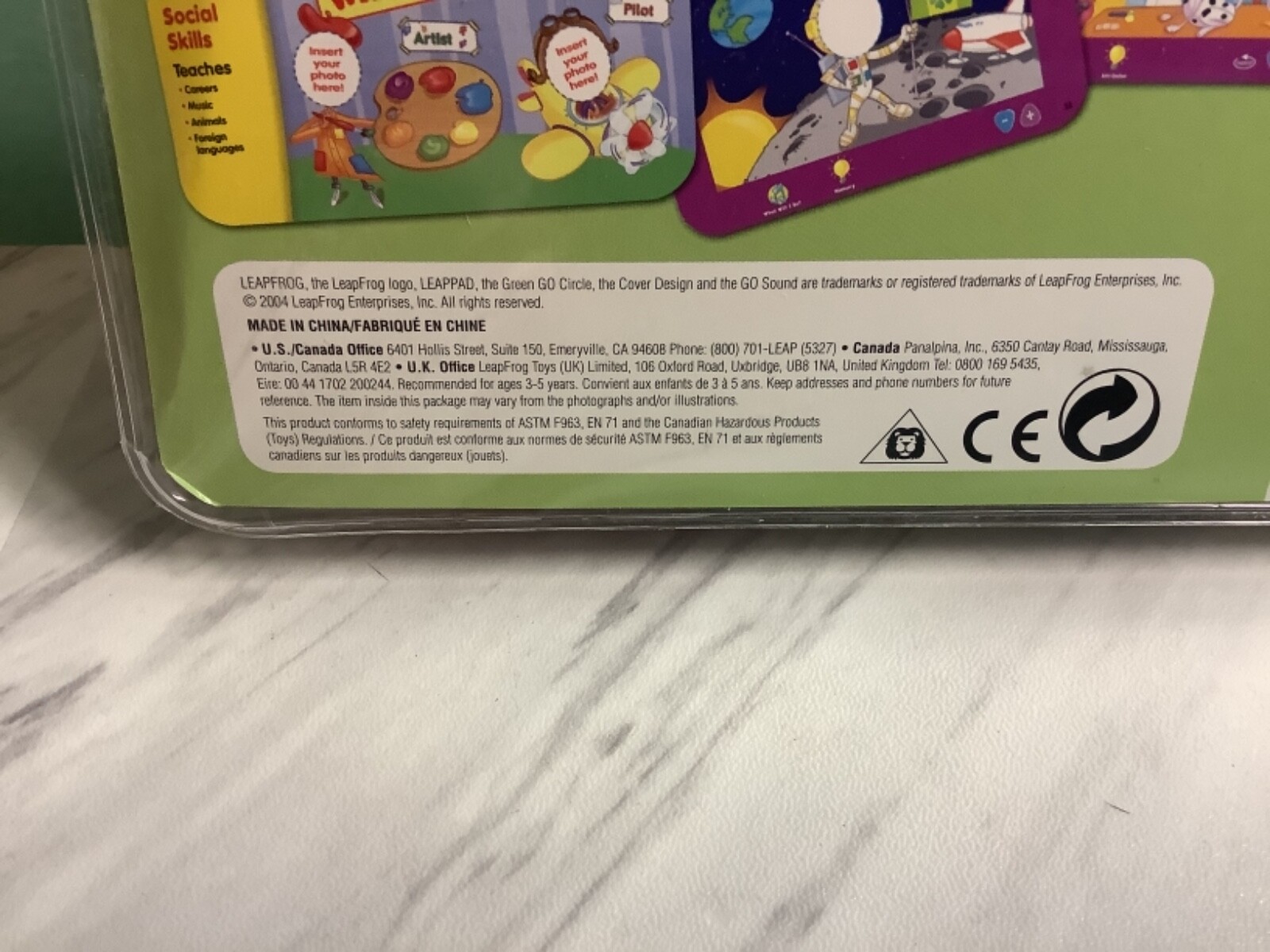 My First LeapPad: Preschool Social Skills – First Day of School Interactive Book