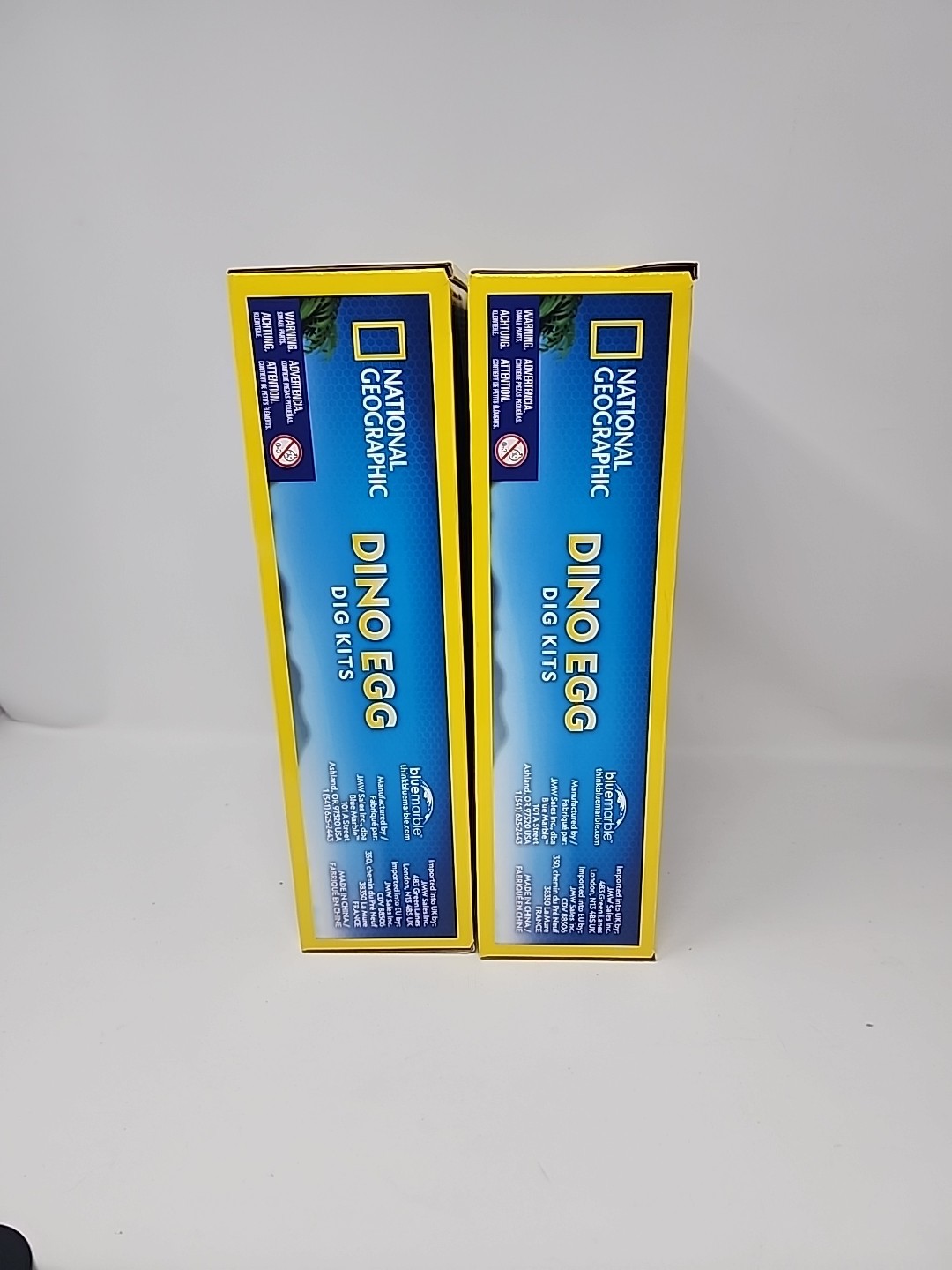 2 Pack National Geographic Dino Egg Dig Kits 24 Complete Dig Kits Sets Dinosaurs