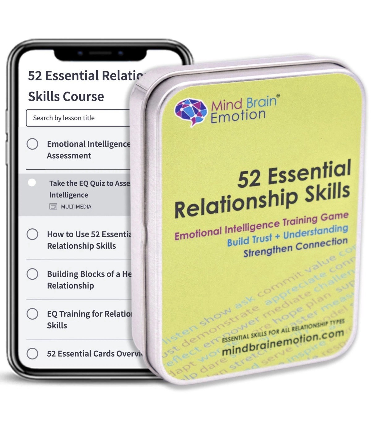 Mind Brain Emotion 52 Essential Relationships Skills Intelligence Training Game