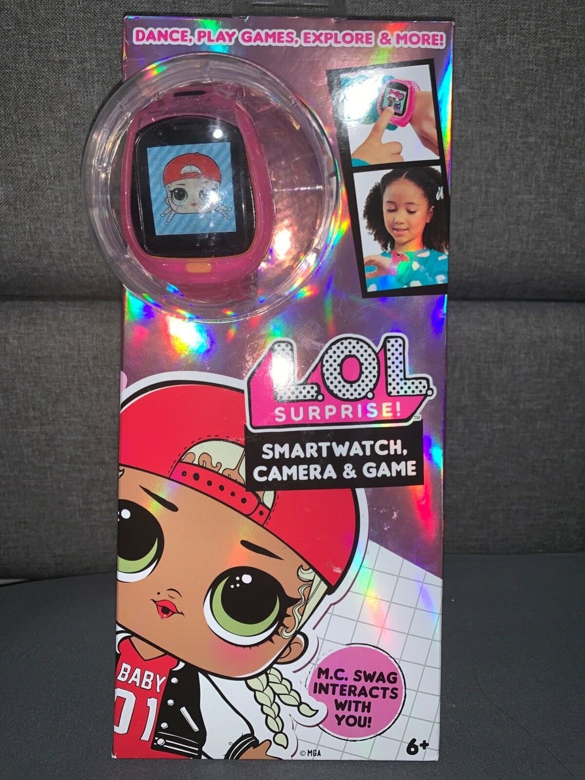 LOL Surprise Rechargeable Touchscreen Kids Smartwatch,Camera, Games – New In Box