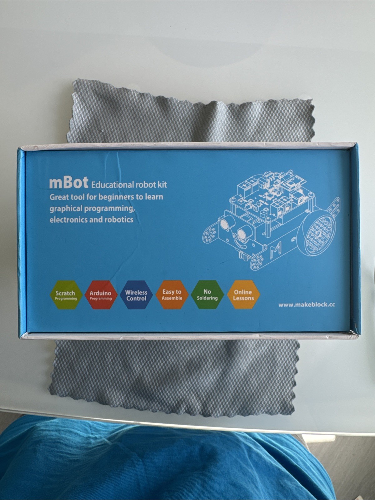 Makeblock mBot Robot Kit for Young Innovators – Ages 8+ STEM Education Bluetooth