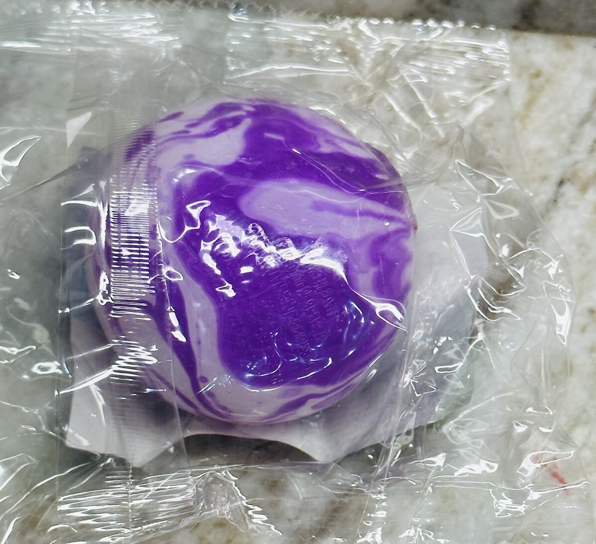 Outdoor Fun 1pc Squish And Stretch Gummi Ball. Purple 2.5 Inches
