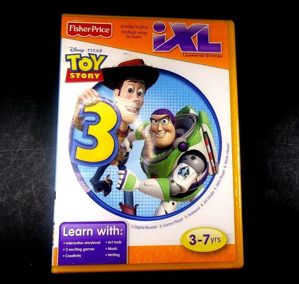 NEW SEALED Toy Story 3 Video Game Fisher-Price iXL Learning System Disney Pixar
