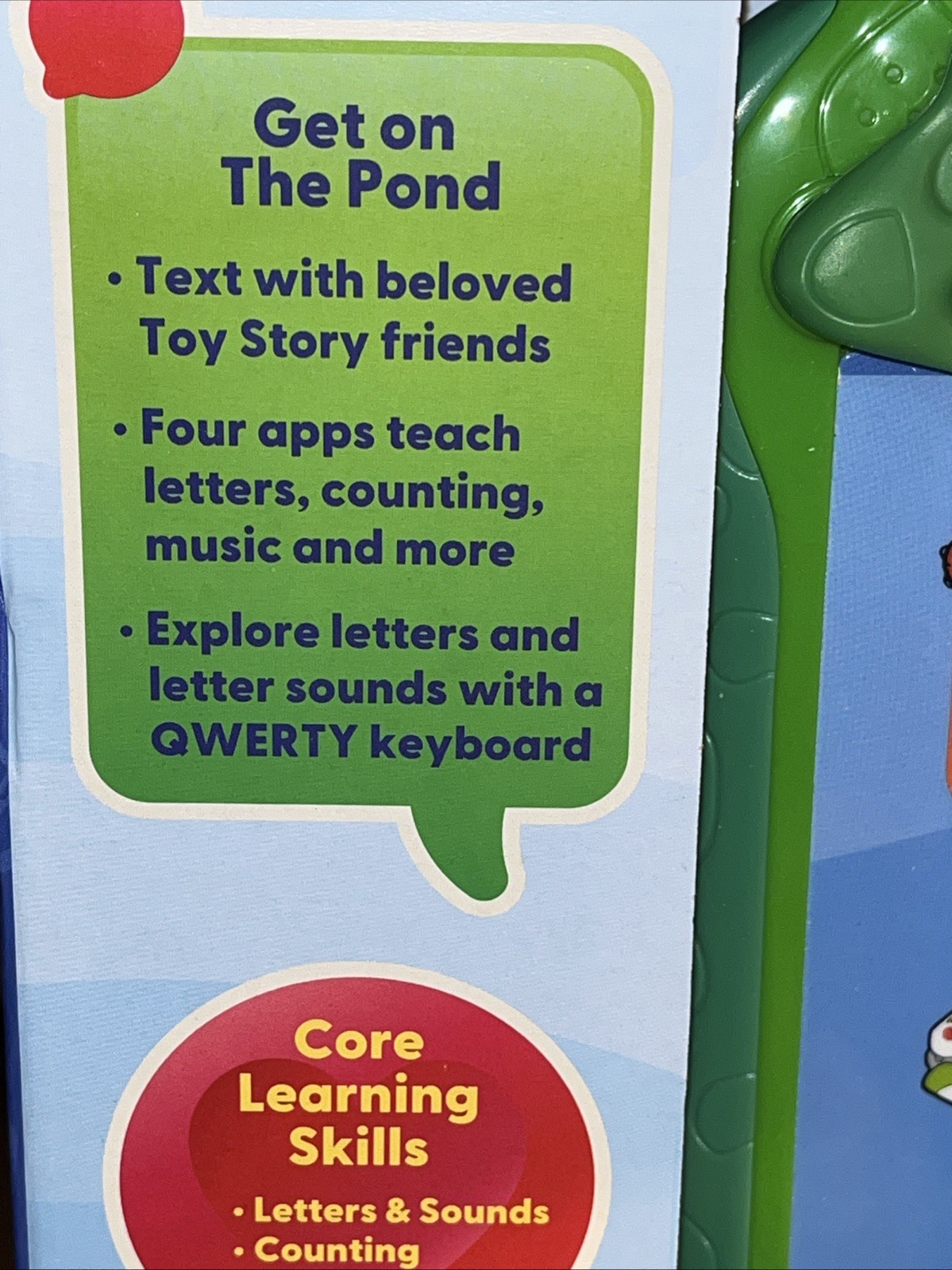 Toy Story 5 LeapFrog Lilypad Ages 3+ Letters Counting Logic Music HOT MOVIE TOY