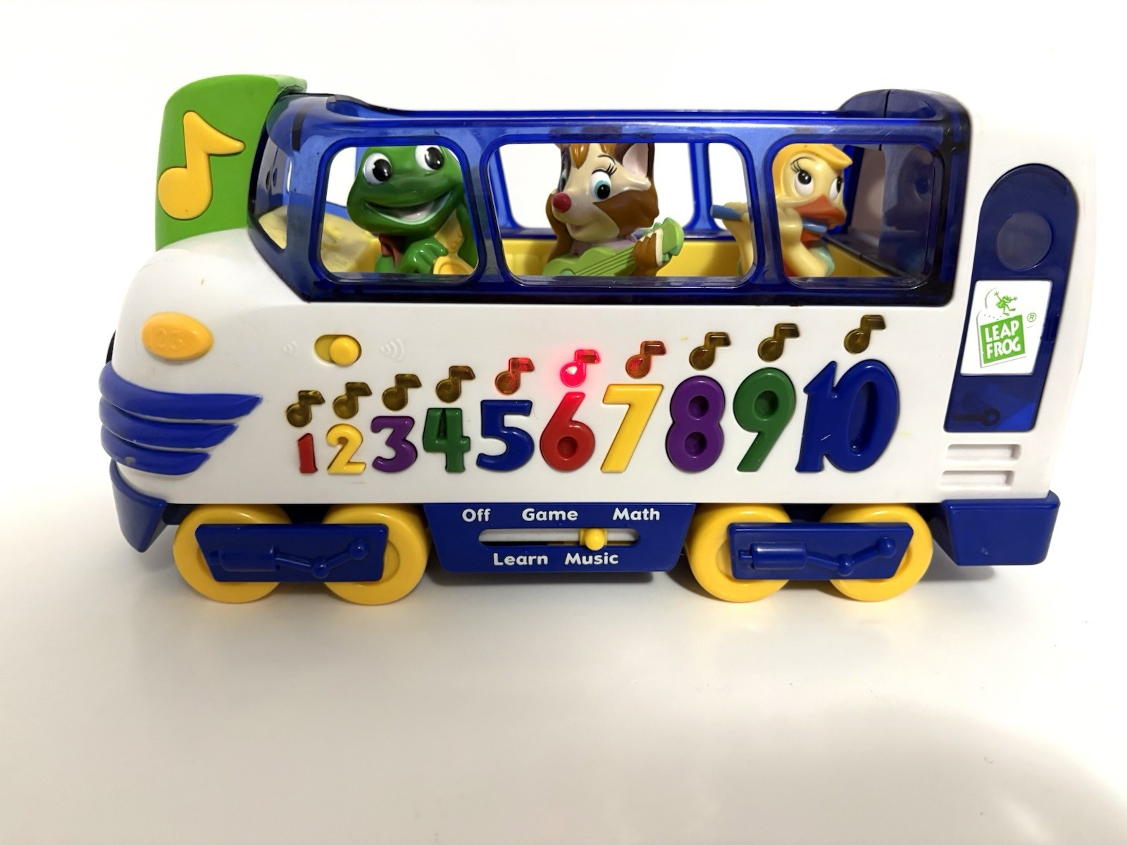 Leap Frog Count and Sing Express Train Bus Early Learning Counting Numbers Music