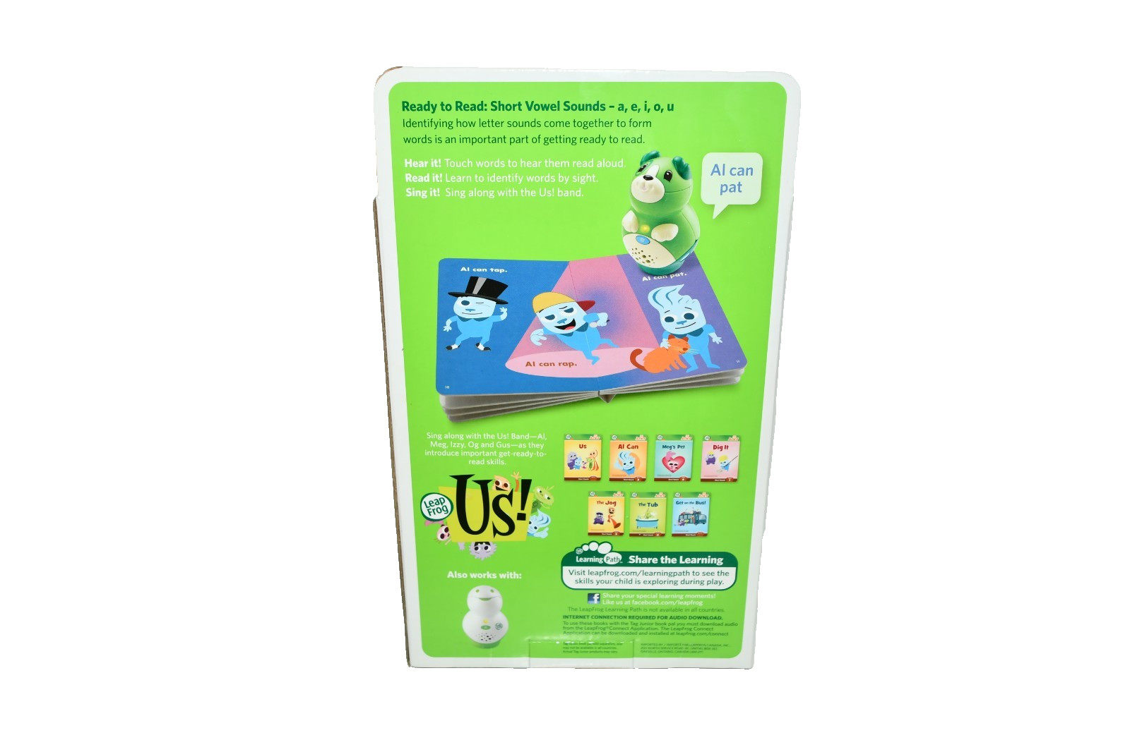LeapFrog Tag Junior Ready to Read ~ 7 Board Book Set – NEW