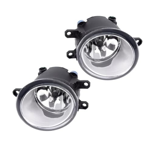 Fog Lights Compatible With 2006 2007 2008 RAV4 Front Bumper Lamps with Bulbs