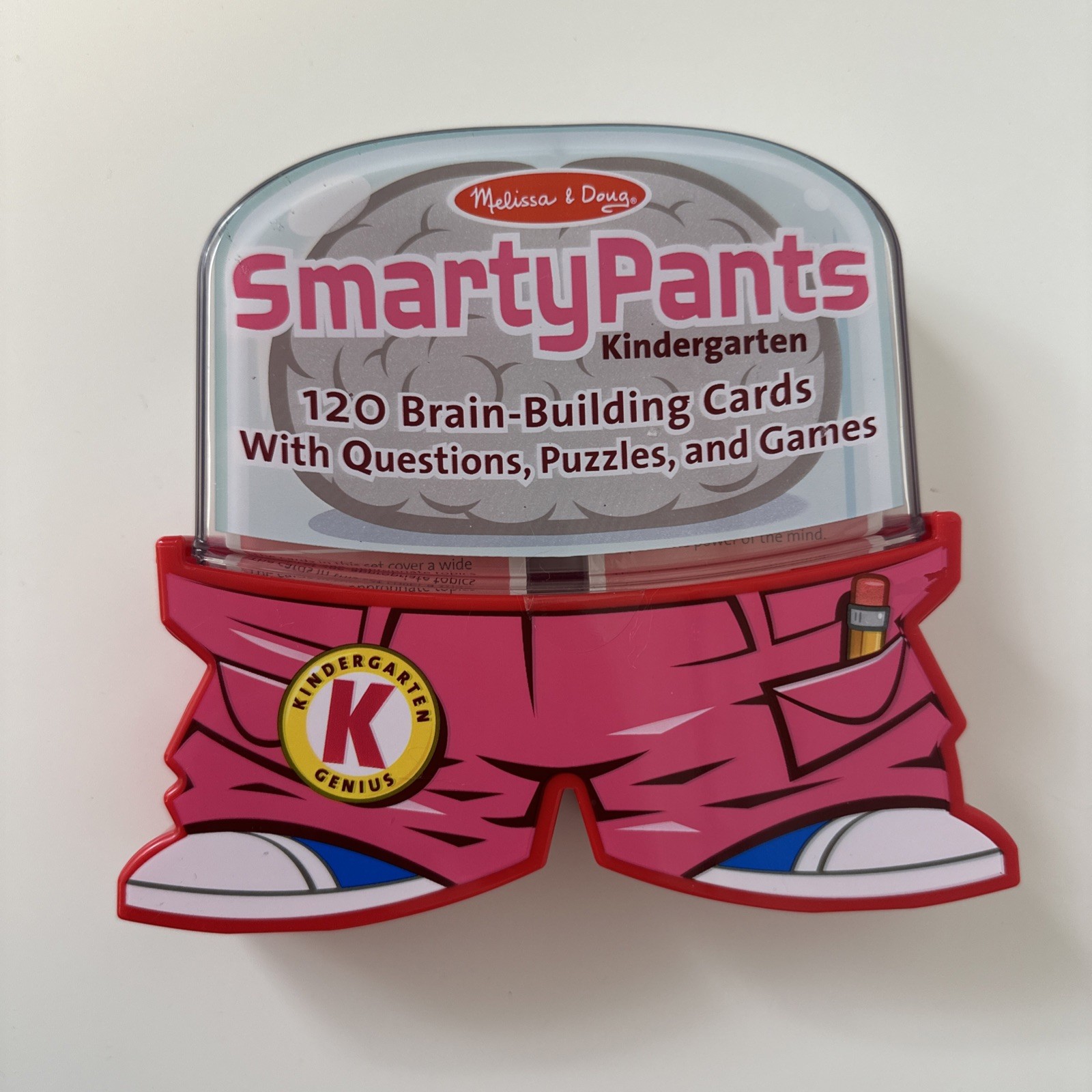 Melissa And Doug Smarty Pants Kindergarten Genius Brain Building Card Game NEW