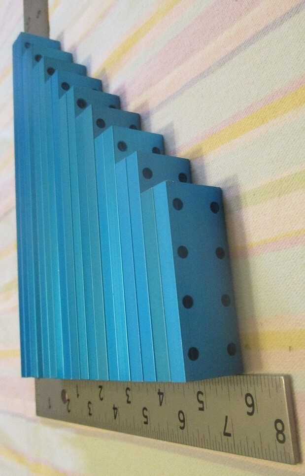 Makeblock Short and Medium Beam Kits *** 18 Individual 0824 Beams Total 9 Sizes