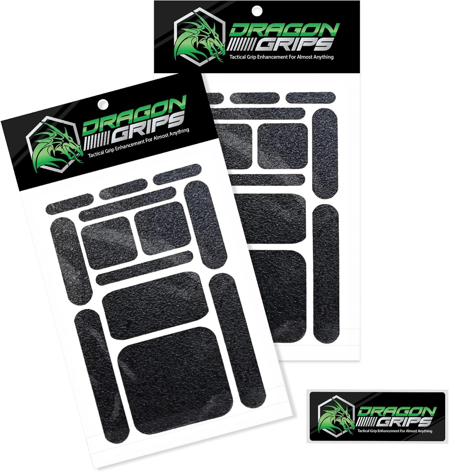 13 Pcs Rectangular Rubber Grip Tape, Rubberized Grip Stickers for Phone Case,…