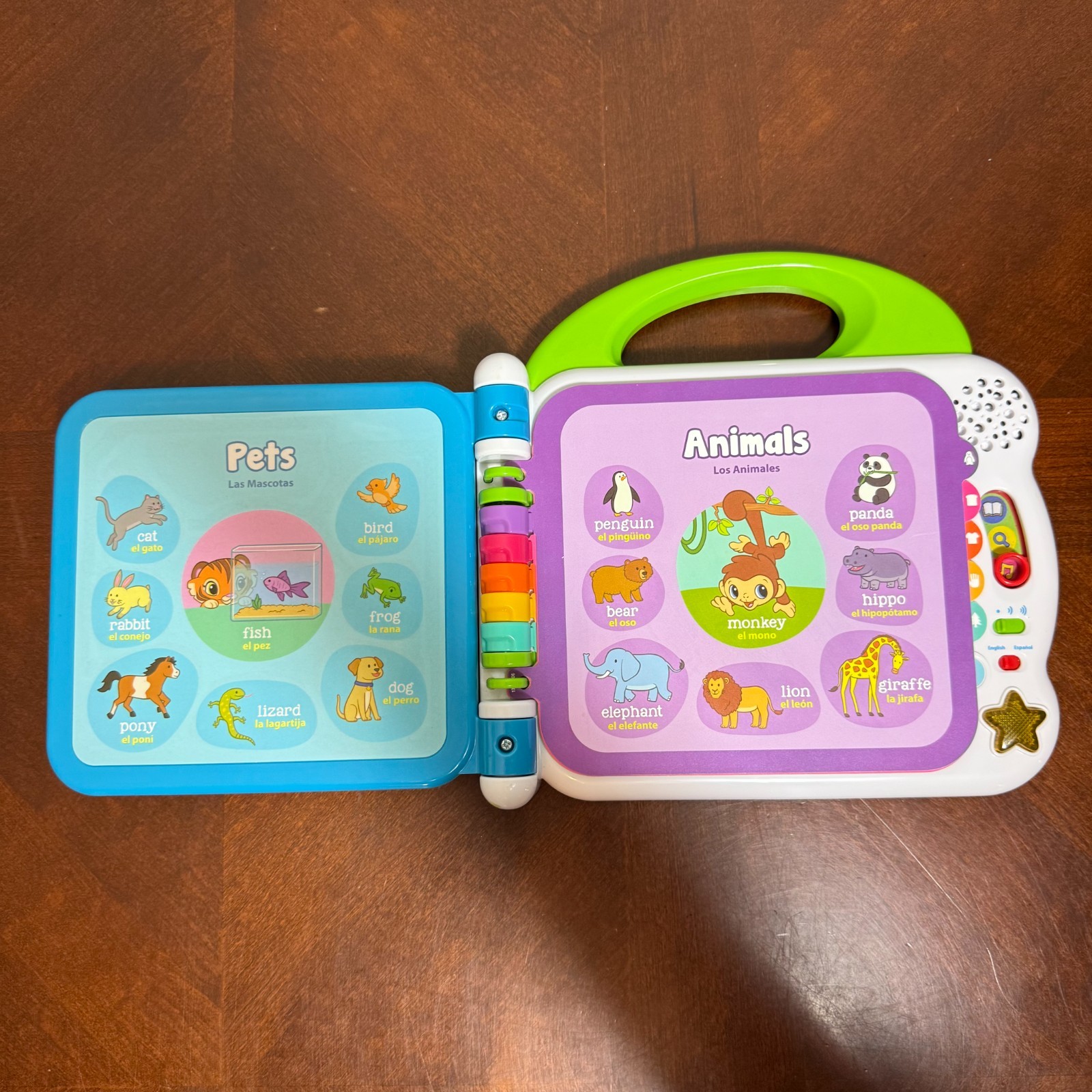 LeapFrog Learning Friends 100 Words Book, Spanish + English