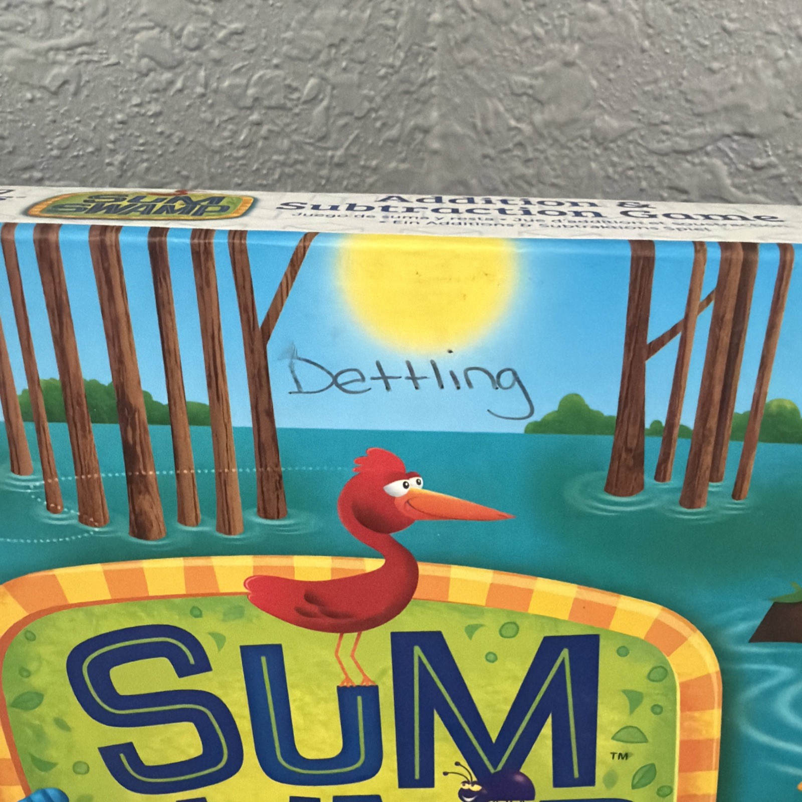 Sum Swamp Addition & Subtraction Game Learning Resources Math Board Game Ages 5+