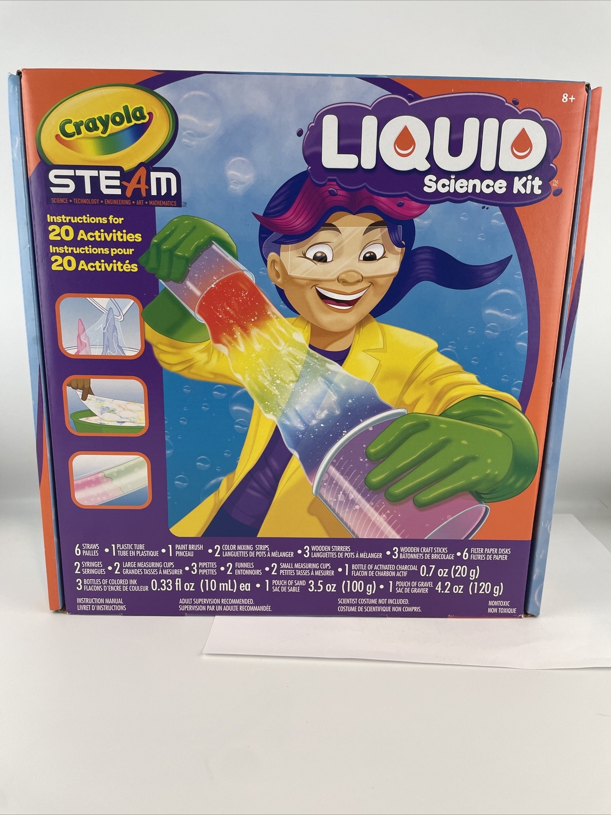 Crayola Liquid Science Kit for Kids, Water Experiments, Educational Toy, Gift