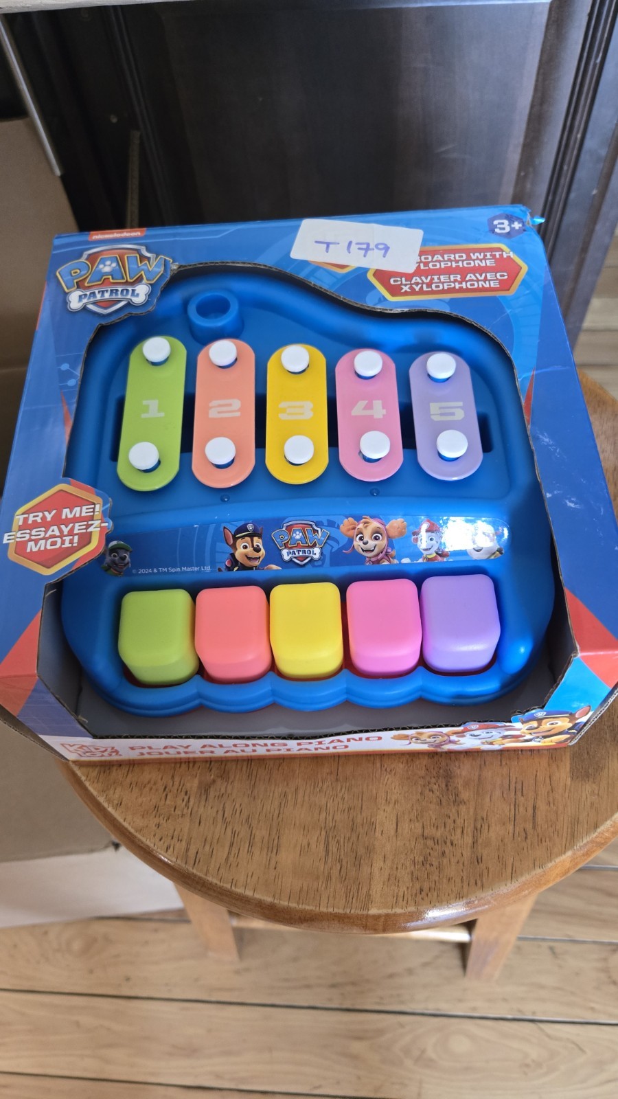 Kidz Toyz Paw Patrol Piano Keyboard with Xylophone 2024 Toy for Ages 3+