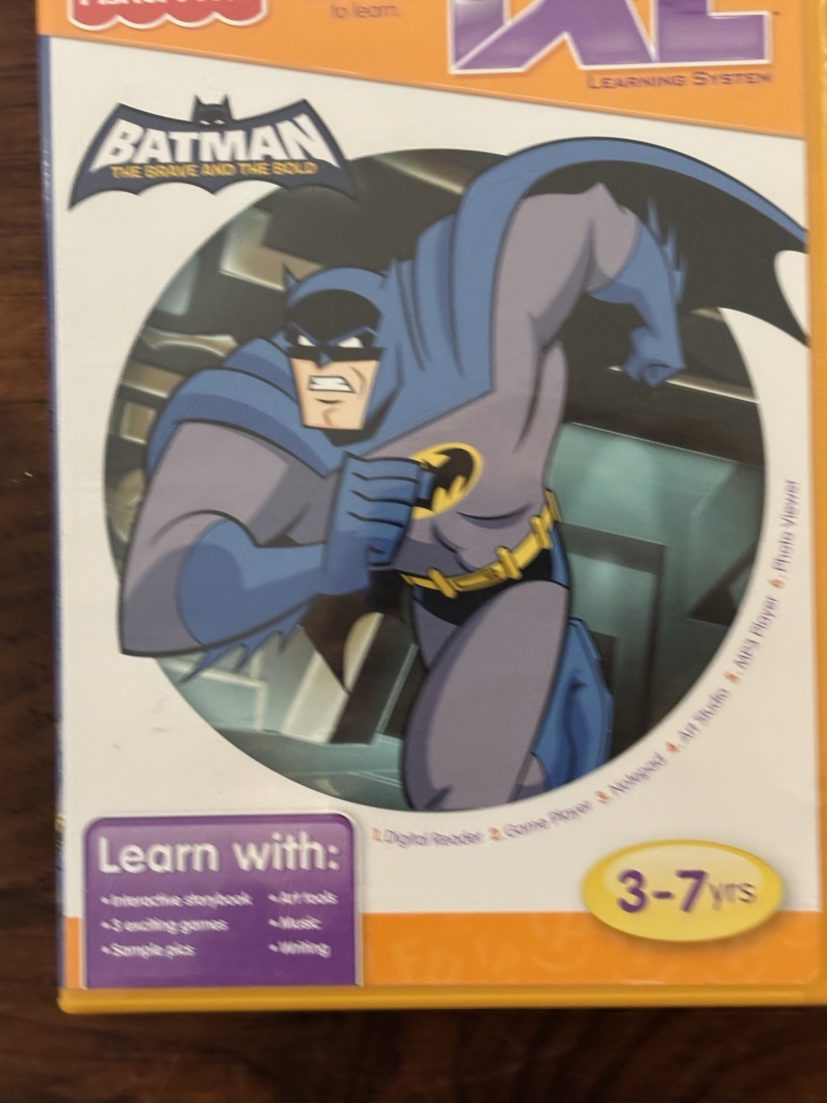 Fisher Price iXL Software Lot 3 Games Batman Shrek Penguins Learning System Gift