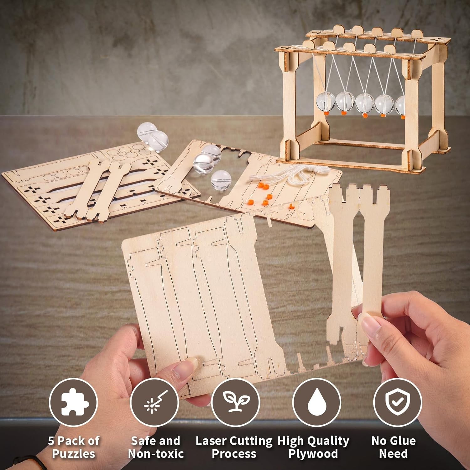 STEM Science Kits for Kids Ages 8-12 8-10, Wood Building Crafts Kits for Boys…